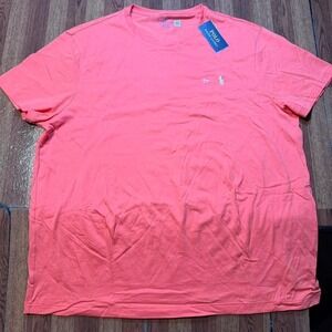 Polo Ralph Lauren Pink Custom Slim Fit Shirt XXL Brand New